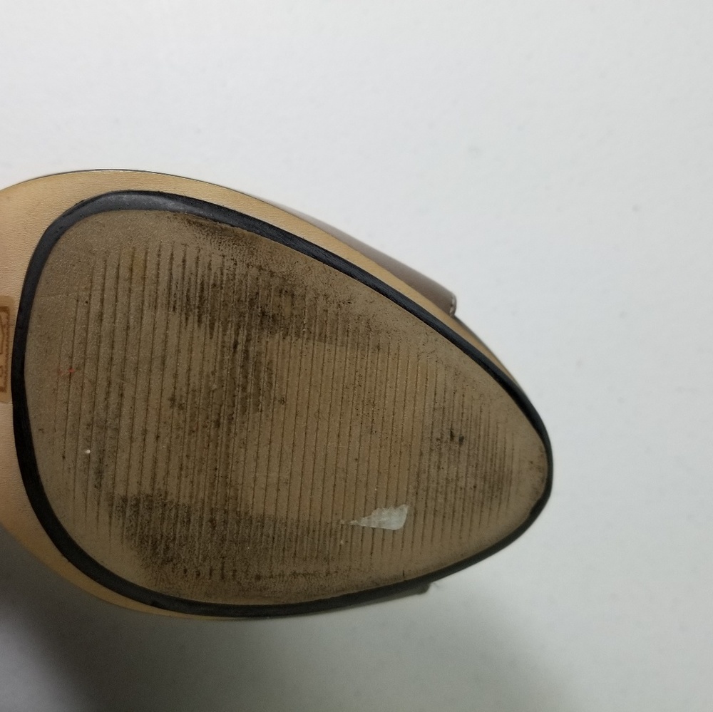 Topshop Leather Heel With Ankle Strap - Picture 7 of 8